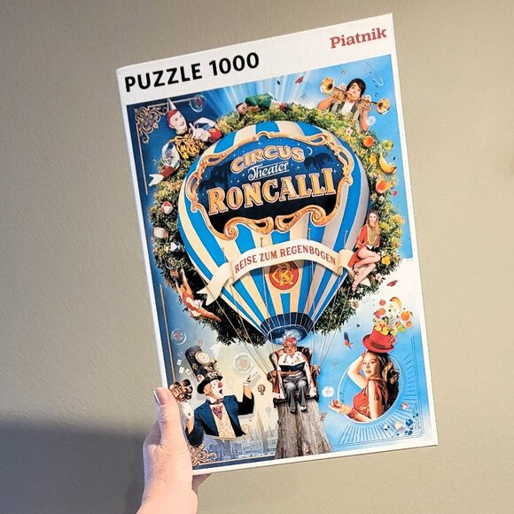 Piatnik CIRCUS THEATER RONCALLI Jigsaw Puzzle 1000 pieces - Picture 1 of 7